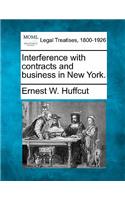 Interference with Contracts and Business in New York.