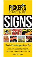 Picker's Pocket Guide Signs
