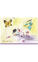 Butterfly Garden: Thank You Notes
