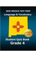 New Mexico Test Prep Language & Vocabulary Student Quiz Book Grade 4: Covers the Common Core State Standards