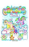 The unicorn coloring book