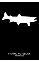 Fishing Notebook 120 Pages: 6"x 9'' Graph Paper 4x4 Squares per Inch Paperback Arctic Char Fish-ing Freshwater Game Fly Journal Notes Day Planner Notepad Log-Book Paper Sheets 