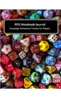 RPG Notebook Journal - Campaign Adventure Tracker for Players
