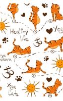 90 Days Diet And Exercise Challenge Journal: Daily Food And Exercise 90 Days Diet Challenge with Sleep and Habit Tracker Notebook For Weight Loss Journal For Cat Lover