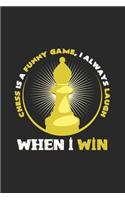 When I win: 6x9 Chess - dotgrid - dot grid paper - notebook - notes