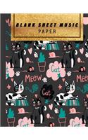 Blank Sheet Music Paper