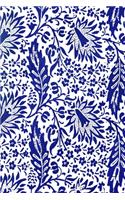 2020 Weekly Planner Vintage Blue Floral 134 Pages: 2020 Planners Calendars Organizers Datebooks Appointment Books Agendas