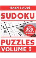 Sudoku Over 300 Hard Level Puzzles Volume I