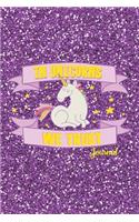 In Unicorns We Trust Journal: Notebook, Diary or Sketchbook with Dot Grid Paper