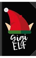 Gigi Elf Christmas Journal Notebook