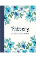 Pottery Journal Notebook: College Ruled Notebook for Journaling