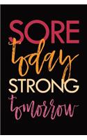 Sore Today Strong Tomorrow