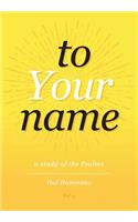 To Your Name