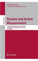 Passive and Active Measurement