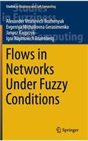 Flows in Networks Under Fuzzy Conditions