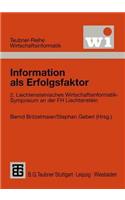 Information ALS Erfolgsfaktor