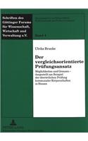 Der Vergleichsorientierte Pruefungsansatz