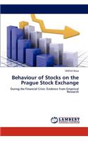 Behaviour of Stocks on the Prague Stock Exchange