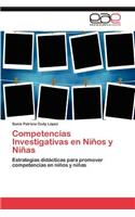 Competencias Investigativas En Ninos y Ninas