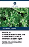 Studie zu Unkrautinterferenz und Unkrautkontrolle in Pflanzenmischungen