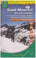 Sant Maurici, Els Encantats Map and Hiking Guide
