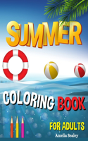 Ocean Coloring Book for Adults: Vacation Adult Coloring Book, Holiday Coloring Book for Adults