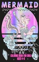 Mermaid Coloring Book For Girls 4-8