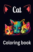 Cat coloring book: Adult Coloring Book of 35 Stress Relief cat Designs to Help You Relax and Unwind Plants and Wildlife for Stress Relief and Relaxation Paperback