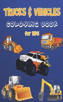 Truck Coloring Book for Kids