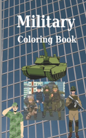 Military Coloring Book