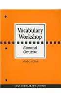 Vocabulary Workshop, Second Course