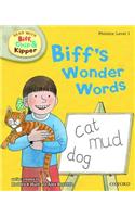 Oxford Reading Tree Read With Biff, Chip, and Kipper: Phonics: Level 1: Biff's Wonder Words: (Oxford Reading Tree Read With Biff, Chip, and Kipper: Phonics)