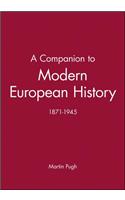 Companion to Modern European History