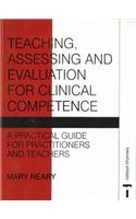 Teaching, Assessing and Evaluation for Clinical Competence