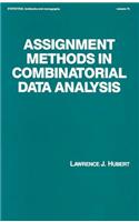 Assignment Methods in Combinatorial Data Analysis