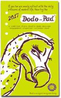 Dodo Pad Filofax-Compatible 2017 Personal Organiser Refill D