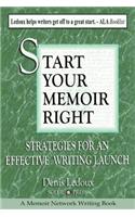 Start Your Memoir Right