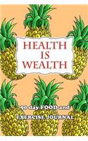 90 Day Food and Exercise Journal