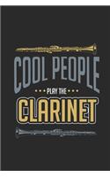 Cool People Play The Clarinet: Clarinets Notebook, Graph Paper (6" x 9" - 120 pages Musical Instruments Themed Notebook for Daily Journal, Diary, and Gift