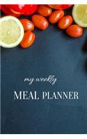 my weekly MEAL PLANNER