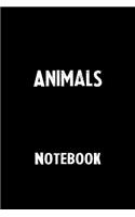 Animals Notebook