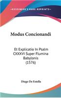 Modus Concionandi