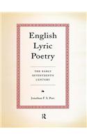 English Lyric Poetry