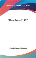 Thou Israel 1922