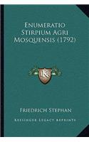 Enumeratio Stirpium Agri Mosquensis (1792): (Latin)