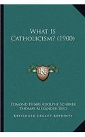 What Is Catholicism? (1900)