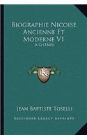 Biographie Nicoise Ancienne Et Moderne V1