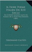 Il Fiore Poeme Italien Du XIII Siecle