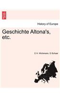 Geschichte Altona's, Etc.