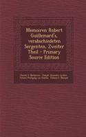 Memoiren Robert Guillemard's, Verabschiedeten Sergenten, Zweiter Theil